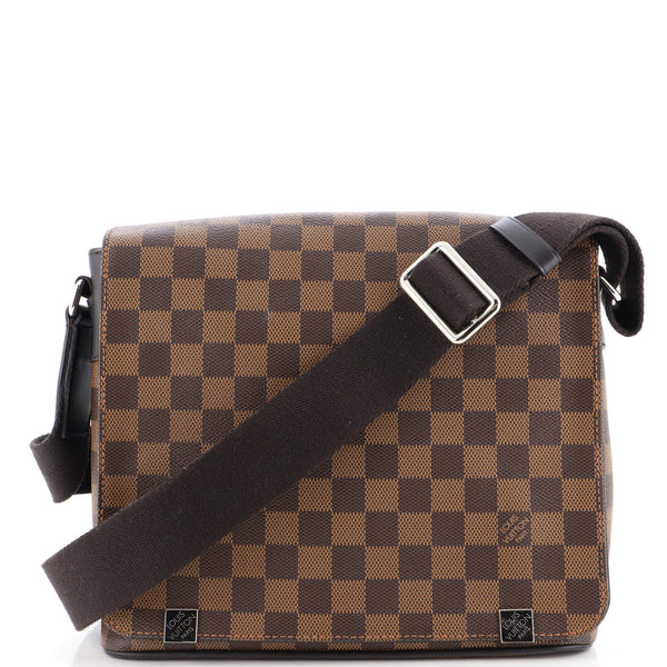 Louis Vuitton Damier Ebene District PM - Brown Crossbody Bags