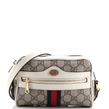 Gucci Ophidia Shoulder Bag GG Coated Canvas Mini