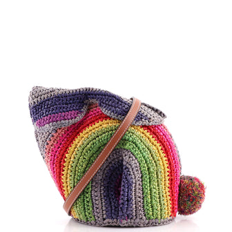 Loewe Rabbit Crossbody Bag Raffia Mini