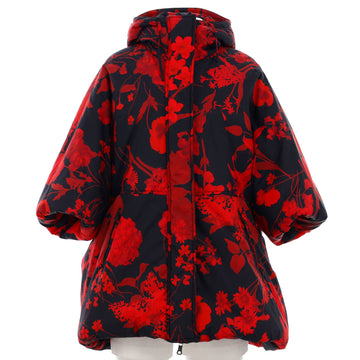 Valentino Garavani Women's Floral Cropped Sleeve Jacket Printed Polyamide
