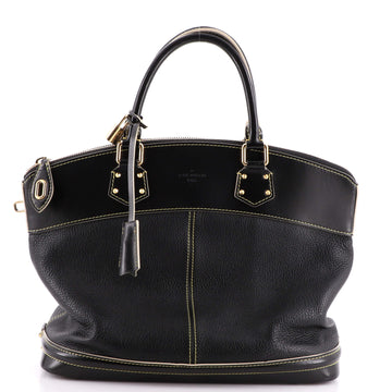 Louis Vuitton Suhali Lockit Handbag Leather MM