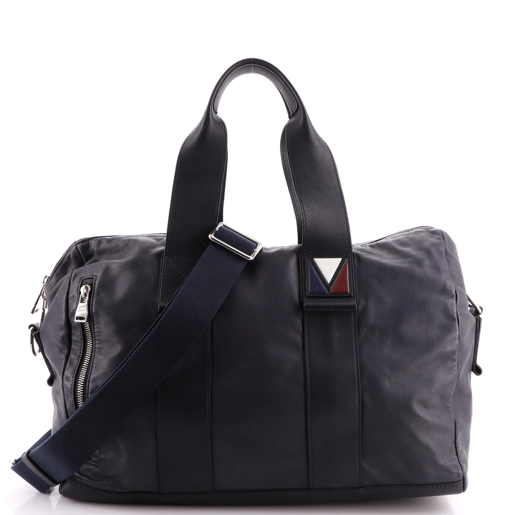 men's / unisex louis vuitton travel bag Louis Vuitton V Line Start Travel Bag Leather 197807