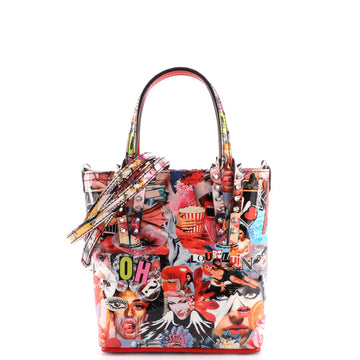 Christian Louboutin Cabata Tote Printed Patent Mini