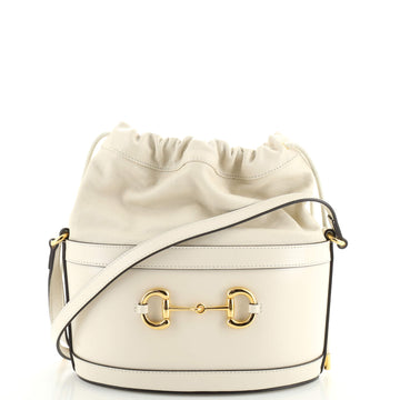 Gucci Horsebit 1955 Bucket Crossbody Bag Leather Small