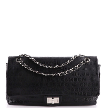 Chanel Unlimited Reissue 2.55 Flap Bag Embossed Leather Maxi