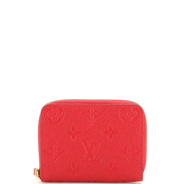 Louis Vuitton Zippy Coin Purse Monogram Empreinte Leather
