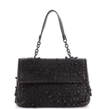 Bottega Veneta Olimpia Shoulder Bag Tobu Intrecciato Nappa Medium