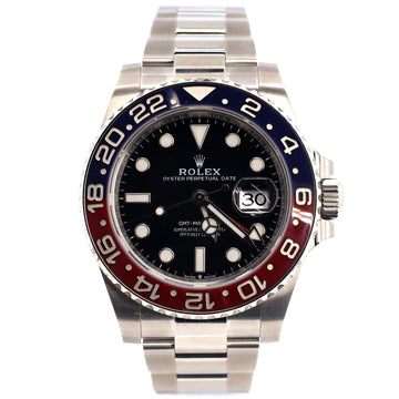 Rolex Oyster Perpetual Date GMT-Master II Pepsi Automatic Watch Stainless Steel and Cerachrom 40