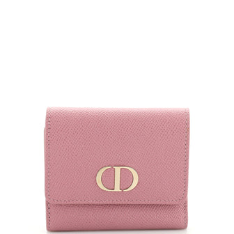 Christian Dior 30 Montaigne Flap Wallet Leather Compact