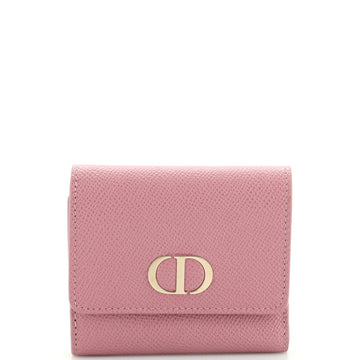 Christian Dior 30 Montaigne Flap Wallet Leather Compact