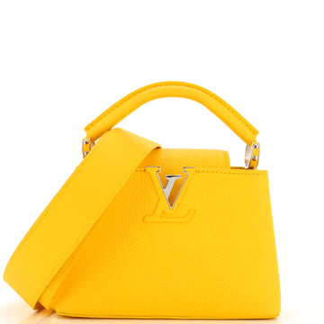 Louis Vuitton Capucines Bag Leather Mini