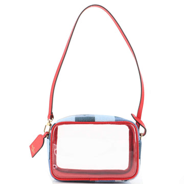 Louis Vuitton Beach Pouch Damier and Monogram Patchwork Denim