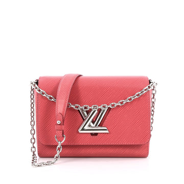 Louis Vuitton Twist Handbag Epi Leather MM Pink 1978104