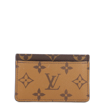 Louis Vuitton Card Holder Reverse Monogram Canvas