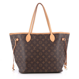 Louis Vuitton Neverfull Tote Monogram Canvas MM Brown 1979401