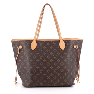 Louis Vuitton Neverfull Tote Monogram Canvas MM Brown 1979401