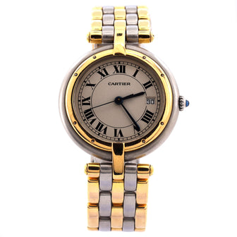 Cartier Panthere Vendome Quartz Watch Stainless Steel and Yellow Gold 30
