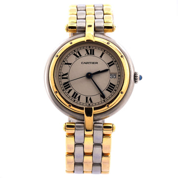 Cartier Panthere Vendome Quartz Watch Stainless Steel and Yellow Gold 30