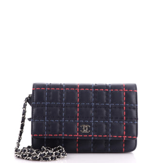 Chanel Wallet on Chain Stitched Lambskin