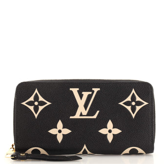 Louis Vuitton Zippy Wallet Bicolor Monogram Empreinte Giant