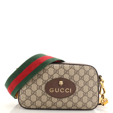 Gucci Neo Vintage Camera Messenger Bag GG Coated Canvas