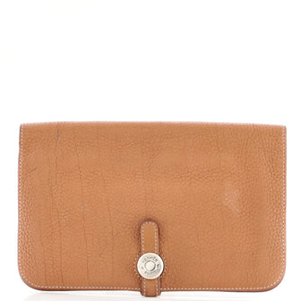 Hermes Dogon Duo Combined Wallet Leather