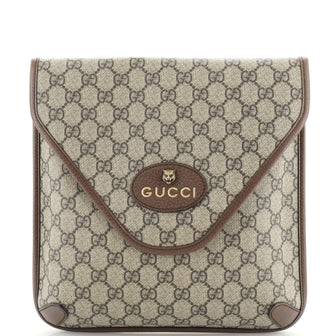 Gucci Neo Vintage Envelope Messenger GG Coated Canvas Medium