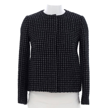 Chanel Women's Collarless Short Jacket Tweed