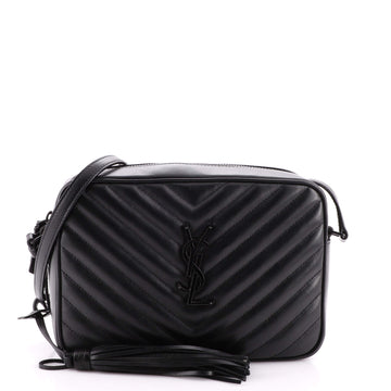 Saint Laurent Lou Camera Bag Matelasse Chevron Leather Small