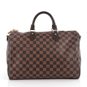 Louis Vuitton Speedy Bandouliere Bag Damier 35 Brown 1981001