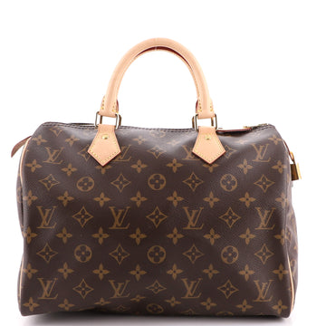 Louis Vuitton Speedy Handbag Monogram Canvas 30
