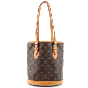Louis Vuitton Petit Bucket Bag Monogram Canvas