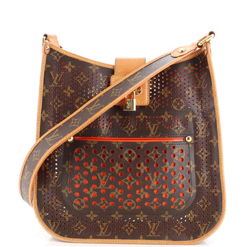 Louis Vuitton Musette Handbag Perforated Monogram Canvas