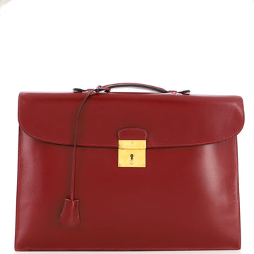 Hermes Quirus Briefcase Box Calf