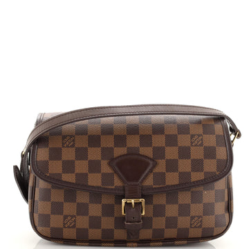Louis Vuitton Sologne Handbag Damier