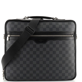 Louis Vuitton Steve Briefcase Damier Graphite