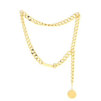 Chanel Vintage Medallion Chain Belt Metal