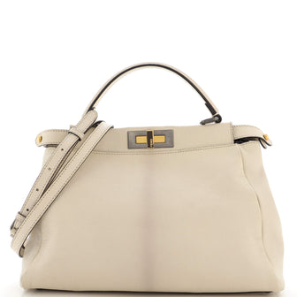 Fendi Peekaboo Bag Leather Regular