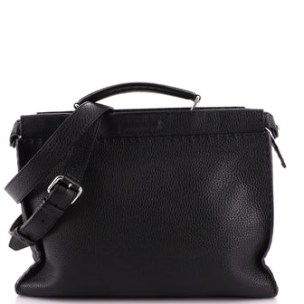 Fendi Monster Selleria Peekaboo Fit Bag Leather Regular