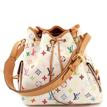 Louis Vuitton Petit Noe Handbag Monogram Multicolor