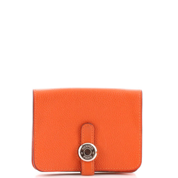 Hermes Dogon Card Holder Wallet Leather