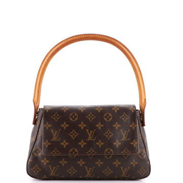 Louis Vuitton Looping Handbag Monogram Canvas Mini