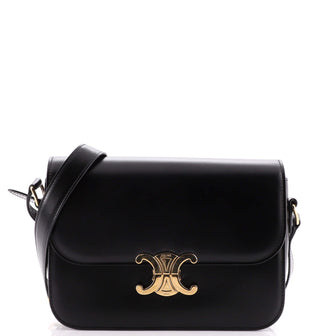 Celine Triomphe Shoulder Bag Smooth Calfskin Large