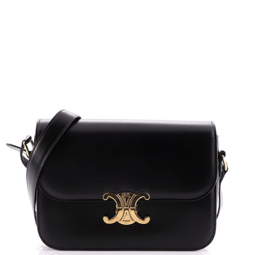 Celine Triomphe Shoulder Bag Smooth Calfskin Large