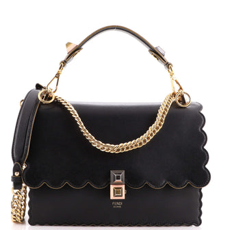 Fendi Kan I Bag Leather Medium