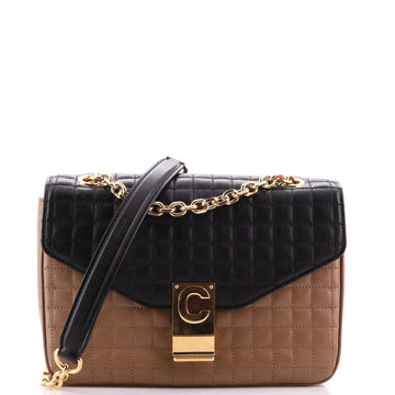Celine C Bag Quilted Leather Medium