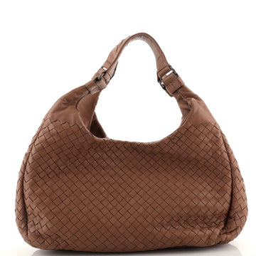 Bottega Veneta Campana Hobo Intrecciato Nappa Small