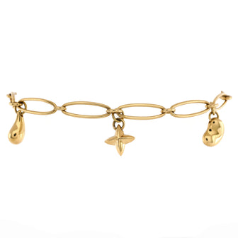 18k Tiffany & Co. Elsa Peretti Five Charm Bracelet
