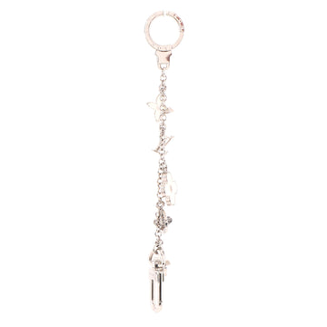 Louis Vuitton Fleur de Monogram Bag Charm and Key Holder Resin and Brass