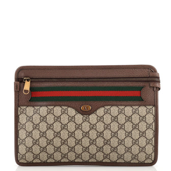 Gucci Ophidia Documents Holder GG Coated Canvas Large